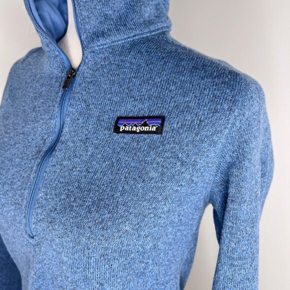 Patagonia Blue Better Sweater Half Zip Pullover Sweater M - Picture 2 of 5